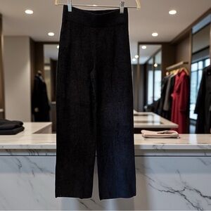 Barefoot Dreams Tall CozyChic Lite Wide-Leg Seamed Pant NWOT XST Black